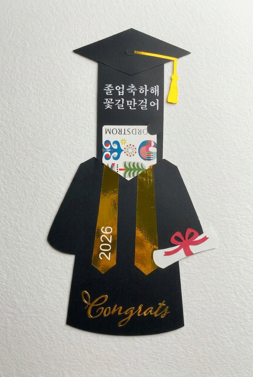 [Class of 2026] Graduation Gown Gift Card Holder