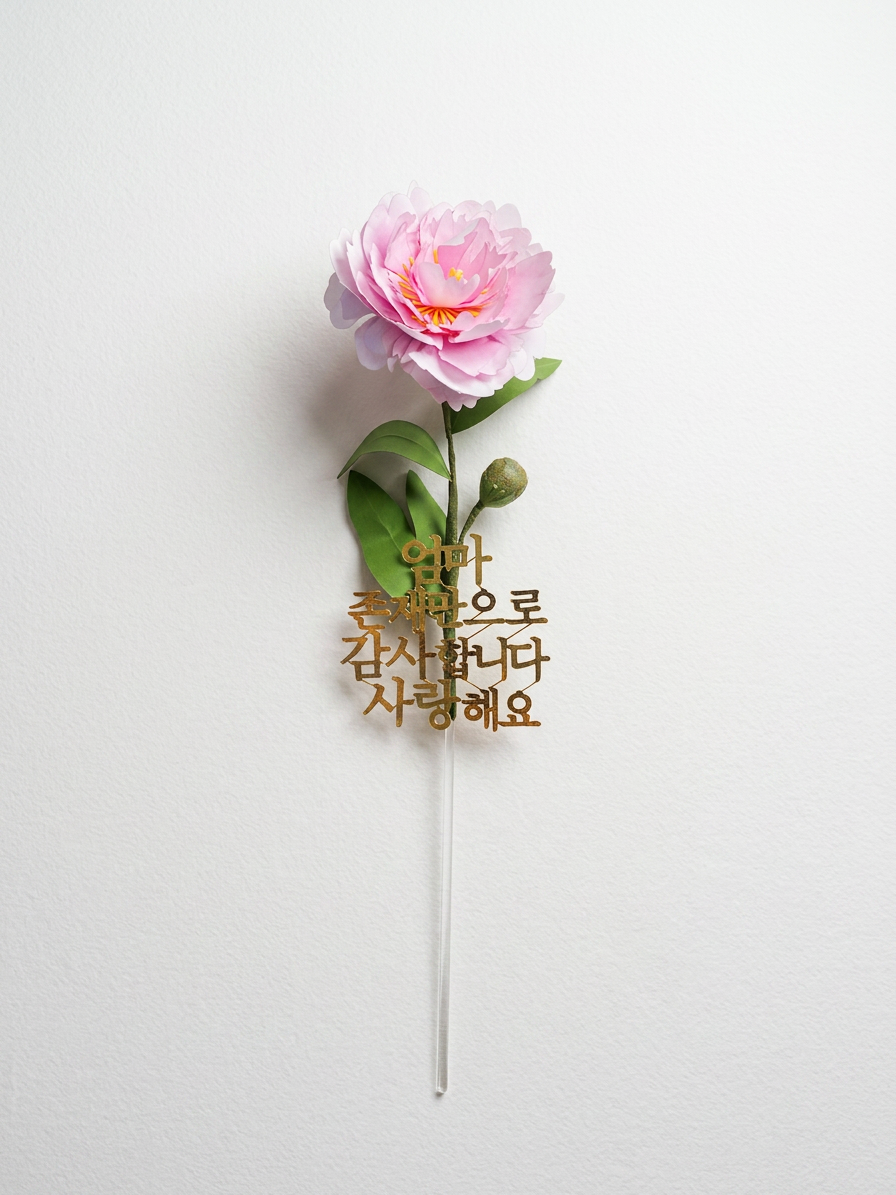 [Premium Edition] Signature 16-Layer Single Peony (Hand-Painted)