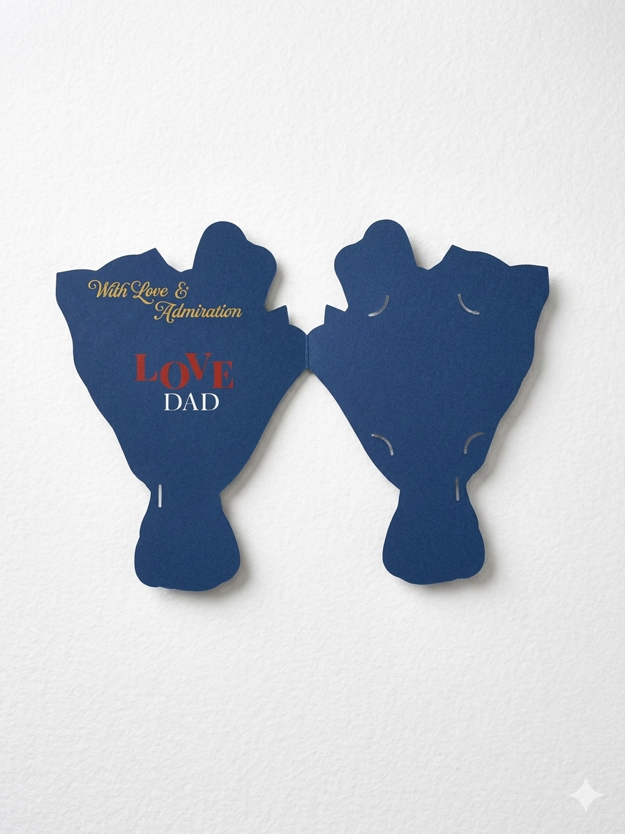 Everlasting Paper Carnation Gift Card Holder
